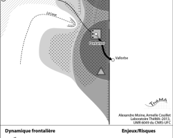 Figure 2 : Le District horloger : un système transfrontalier dissymétrique mais très complémentaire