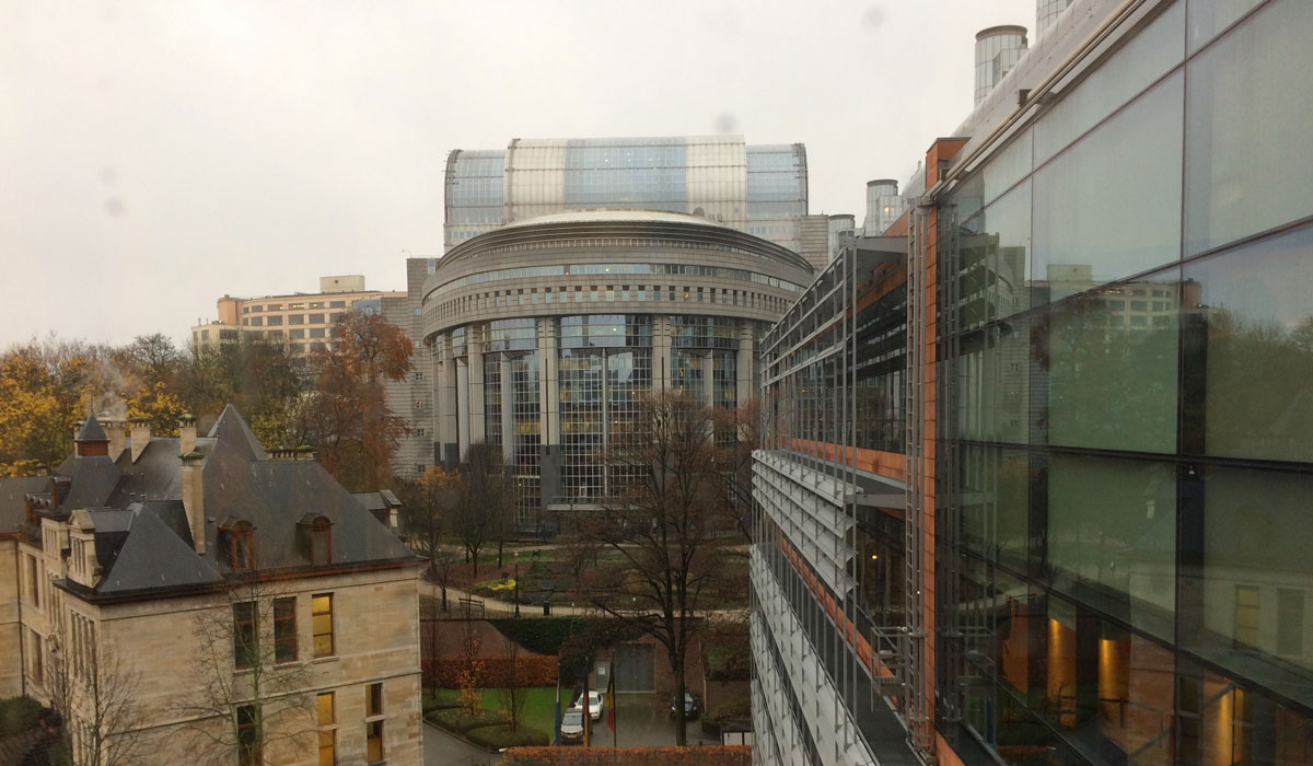 Bruxelles, le Parlement européen ©Marcel Schiess